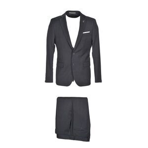 Paoloni Slim Fit TwoPiece Suit Men grey Suits
